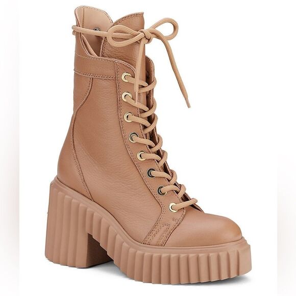 AGL Tania Leather Ankle Booties - Picture 5 of 13